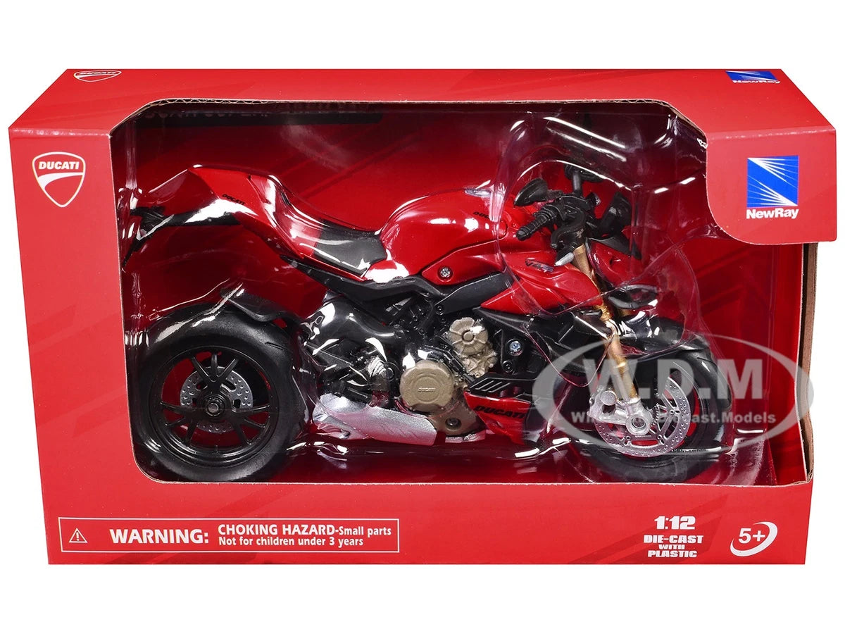 New Ray Motocicleta Ducati Supernaked V4S 1:12