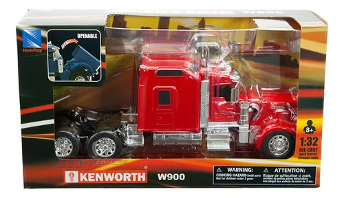 New Ray- Trailer Sin Caja Kenworth W900 Rojo 1:32