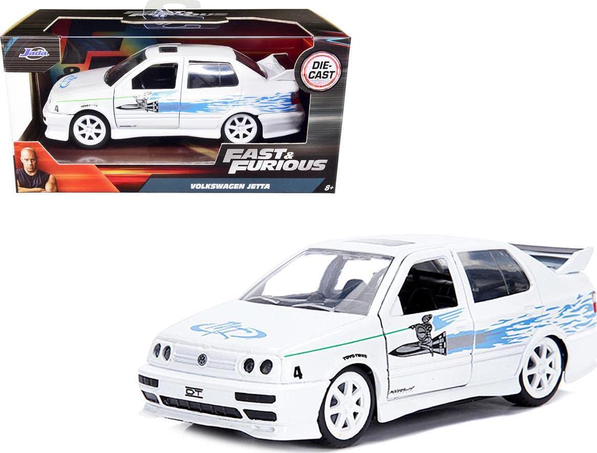 Jada Toys - Rápidos y Furiosos - Jesse’s Volkswagen Jetta (Blanco) 1:32