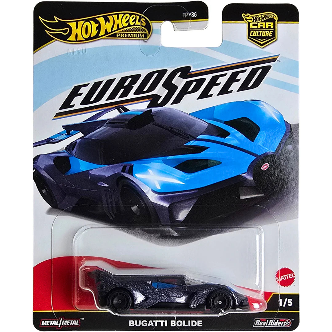 Hot Wheels Premium Euro Speed – Bugatti Bolide