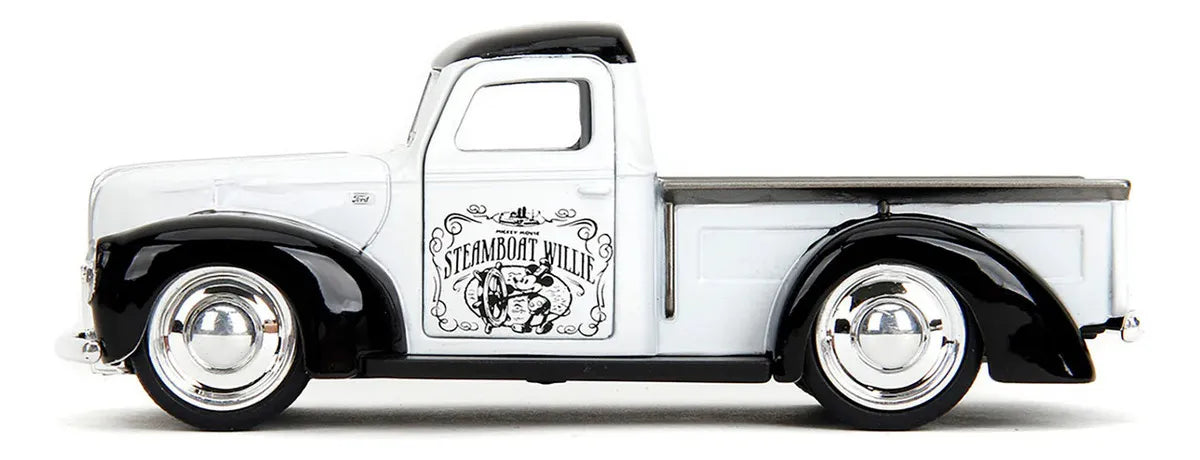 Jada Toys - Disney - 1941 Ford Pickup Mickey Mouse 1:32 (Negro/Blanco)