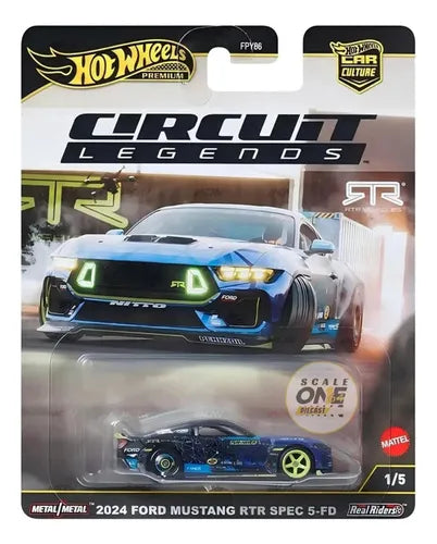 Hot Wheels Premium - Circuit Legends - Ford Mustang RTR (2024)