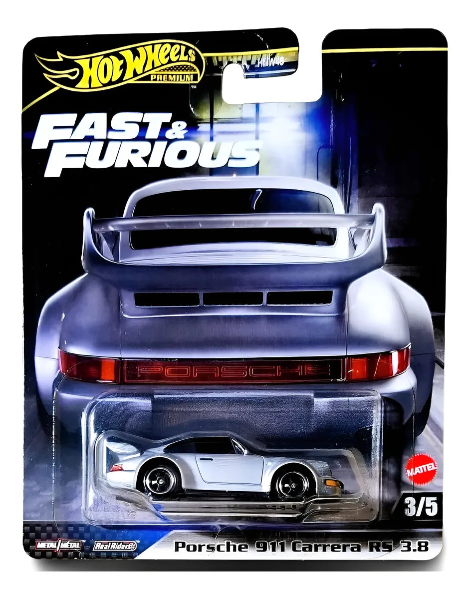 Hot Wheels Premium - Fast & Furious Porsche 911 Carrera RS 3.8