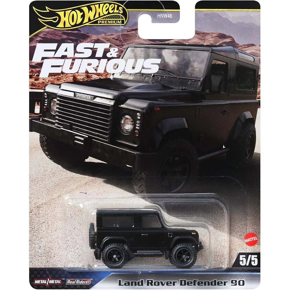 Hot Wheels Premium - Rápido y Furioso - Land Rover Defender 90