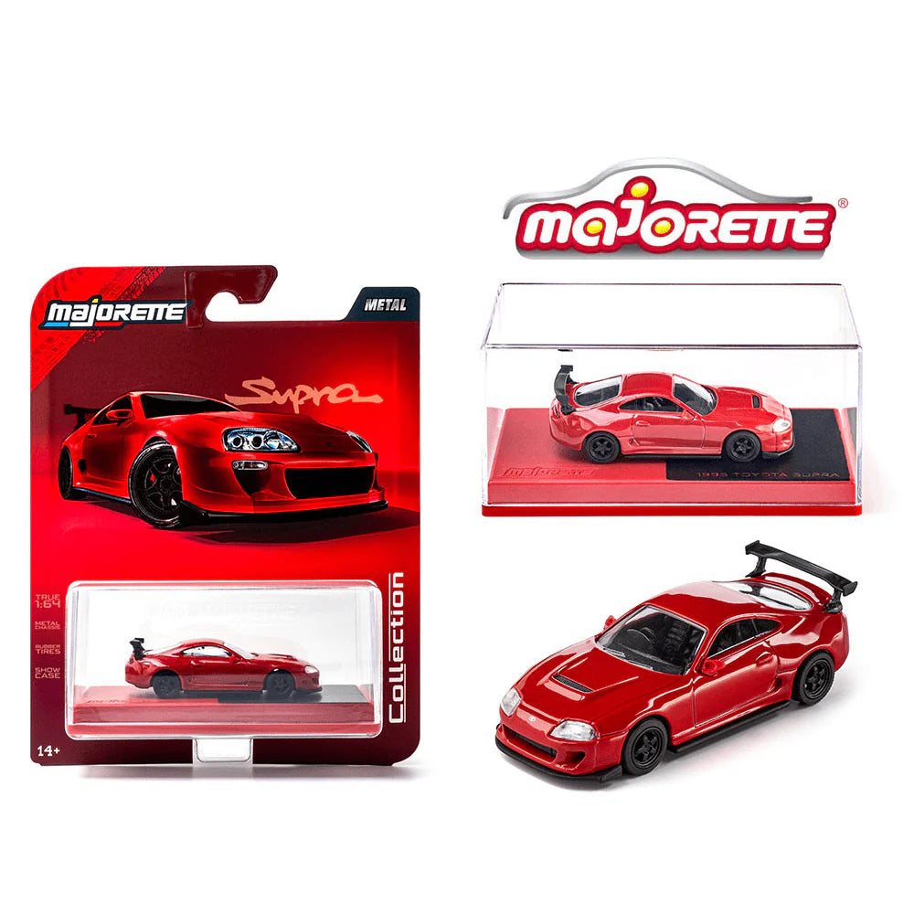 Majorette 1995 Toyota Supra Rojo