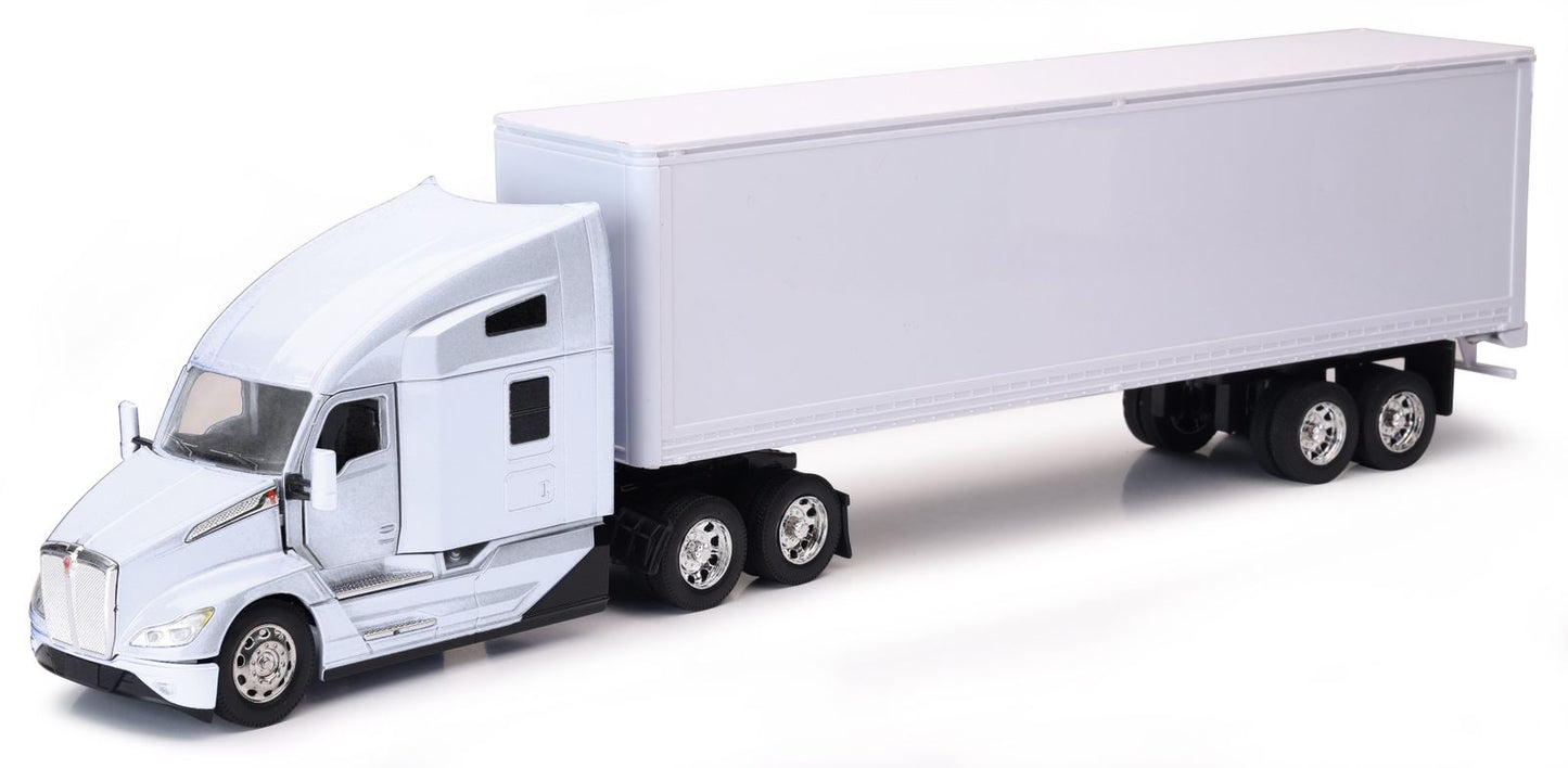 New Ray – Kenworth T680 Caja Seca Blanco 1:32
