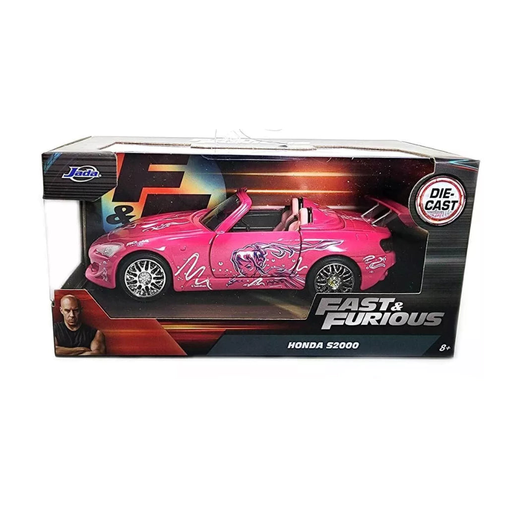 Jada Toys - Rápidos y Furiosos - Suki’s Honda S2000 1:32 (Rosa)