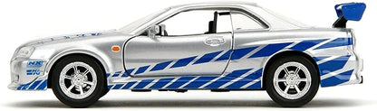 Jada Toys - Rápido y furioso - Nissan Skyline GT-R 2002 1:24