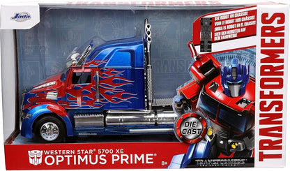 Jada Toys - Transformers Optimus Prime Azul 1:24