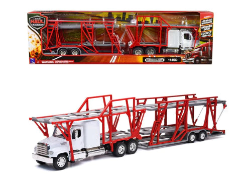 New Ray- Trailer Freightliner 114SD Con grúa 1:32