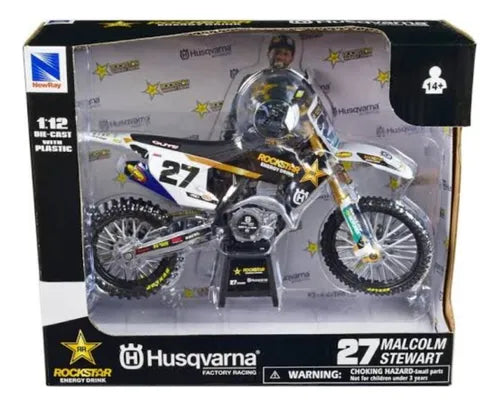 New Ray Motocicleta 27 Malcolm Stewart 1:12