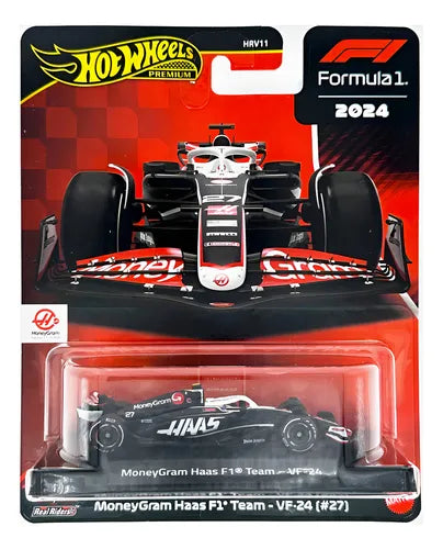 Hot Wheels Premium Formula 1 – MoneyGram Haas F1 Team VF-24