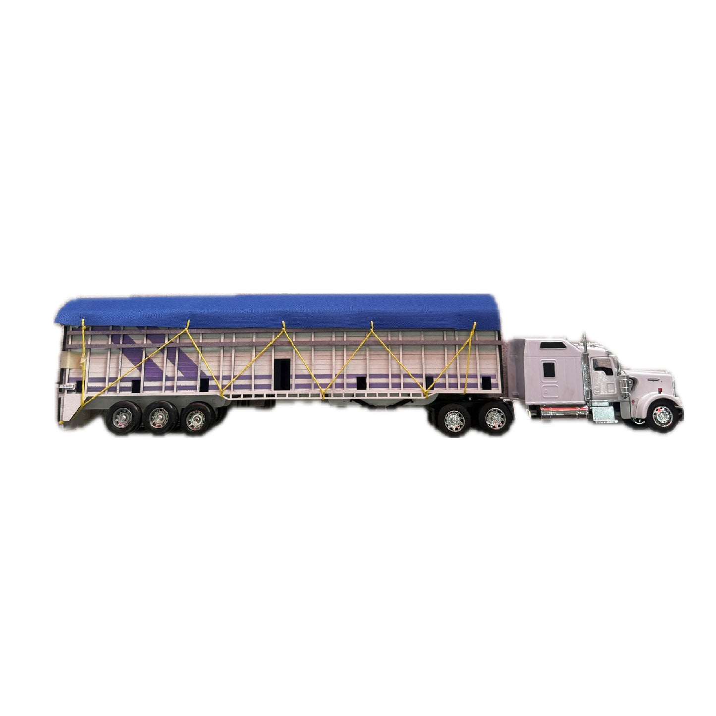 New Ray- Trailer Keneorth W900 Caja Artesanal 1:32