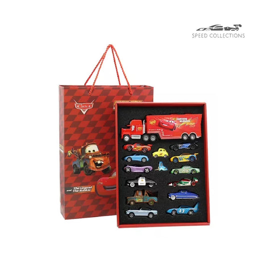 Set de Carros Cars – Colección 14 Piezas con Camión Mack