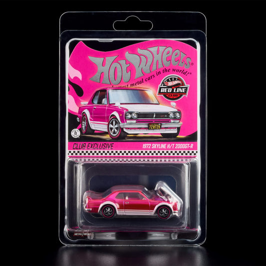 Hot Wheels RLC Exclusivo 1972 Skyline H/T 2000GT-R