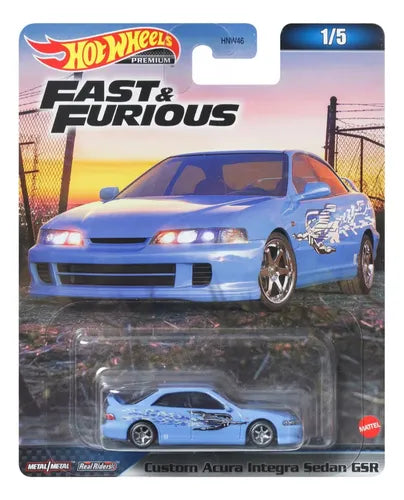 Hot Wheels Premium - Rápido y Furioso - Acura Integra GSR