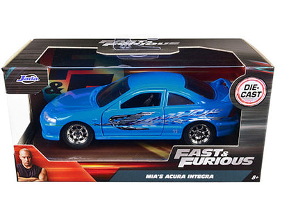 Jada Toys - Rápido y Furioso - Mia’s Acura Integra (Azul)