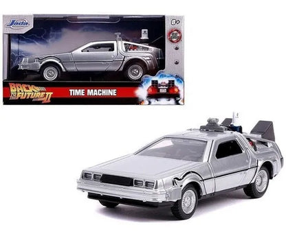 Jada Toys - Back to the Future Part II - DeLorean Time Machine 1:32 (Gris)