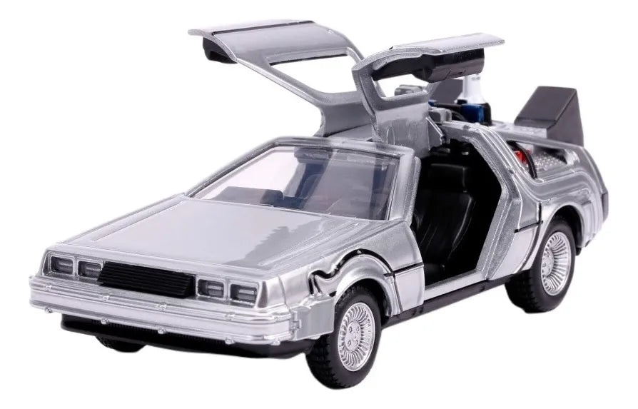 Jada Toys - Back to the Future Part II - DeLorean Time Machine 1:32 (Gris)