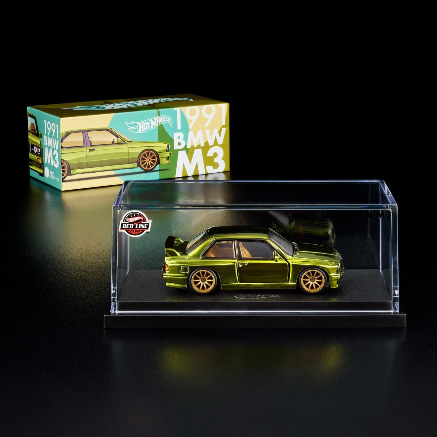 Hot Wheels RLC 1991 BMW M3 Verde
