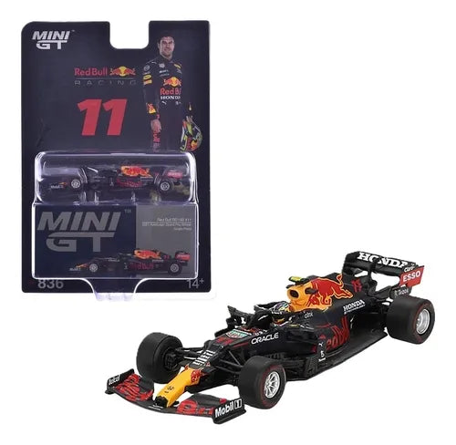 Mini GT - Red Bull Racing RB16B #11 Sergio Pérez (Azul Oscuro)