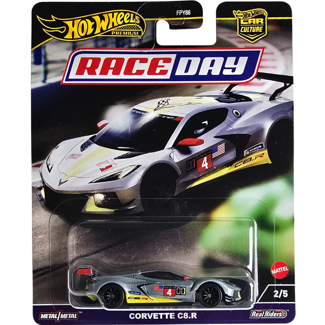 Hot Wheels Premium - Race Day - Corvette C8.R