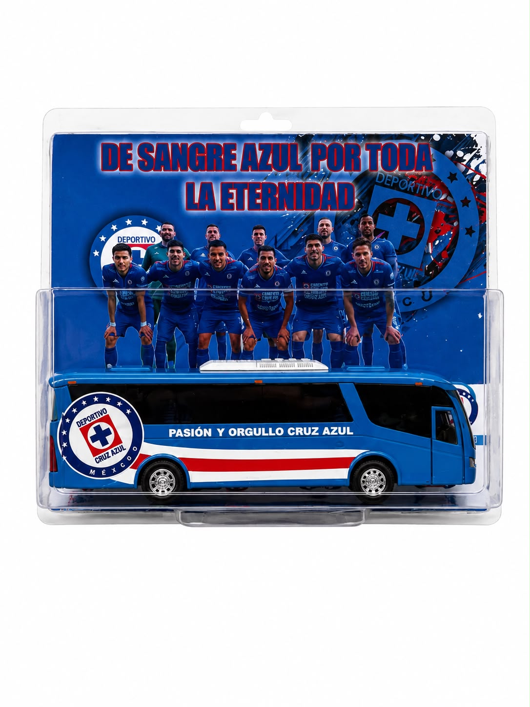Autobús Cruz Azul Fútbol