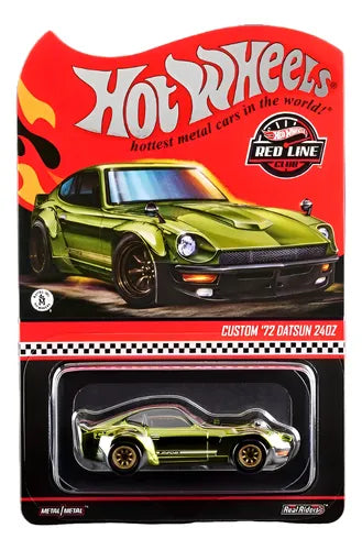 Hot Wheels RLC Exclusive Custom ’72 Datsun 240Z – Spectraflame Green