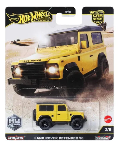 Hot Wheels Premium - Land Rover Defender 90