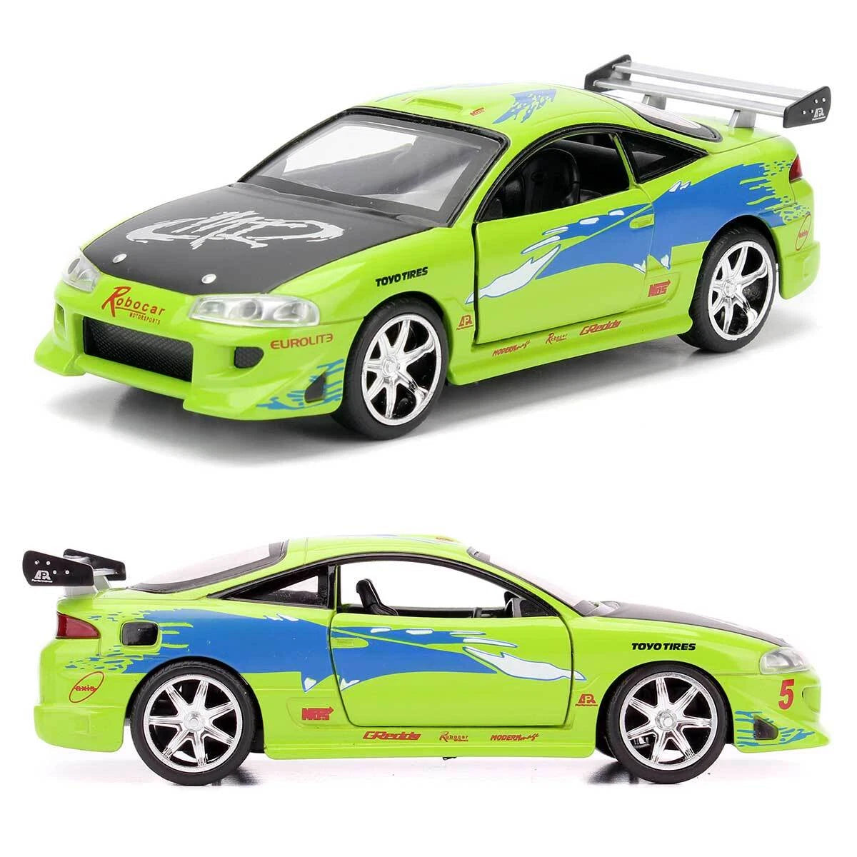Jada Toys - Rápido y Furioso - Mitsubishi Eclipse 1:24