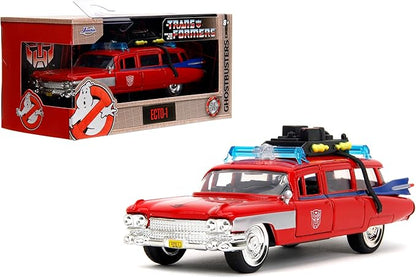 Jada Toys - Transformers x Ghostbusters - Ecto-1 G1 Mashup 1:32