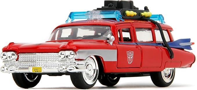 Jada Toys - Transformers x Ghostbusters - Ecto-1 G1 Mashup 1:32