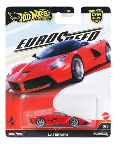 Hot Wheels Premium Euro Speed – LaFerrari Rojo
