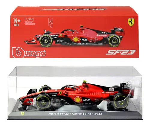 Bburago F1 Racing Ferrari SF-23 Carlos Sainz (2023)