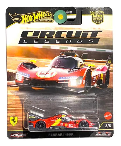 Hot Wheels Premium - Circuit Legends - Ferrari 499P