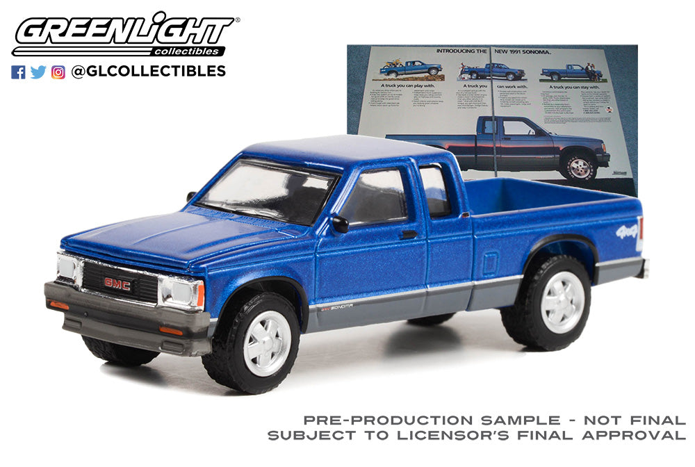 Greenlight – 1991 GMC Sonoma Vintage 1:64