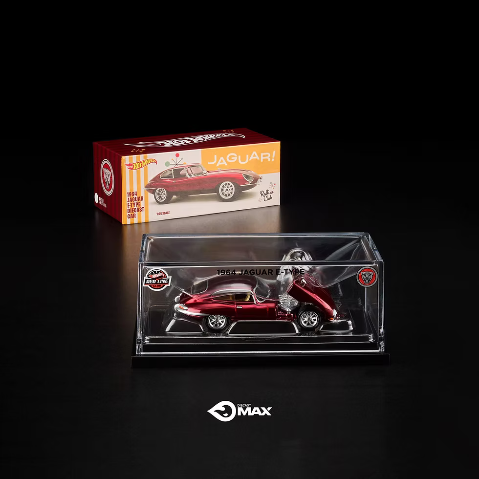 Hot Wheels RLC Exclusive 1964 Jaguar E-Type – Spectraflame Oxblood