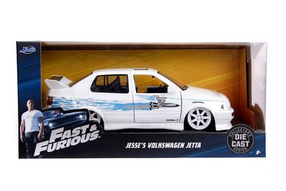 Jada Toys - Rápidos y Furiosos - Jesse’s Volkswagen Jetta (Blanco) 1:24