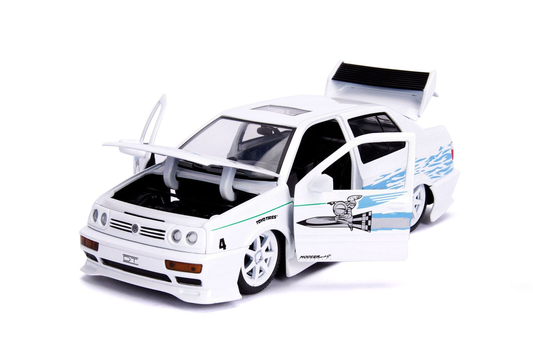 Jada Toys - Rápidos y Furiosos - Jesse’s Volkswagen Jetta (Blanco) 1:32