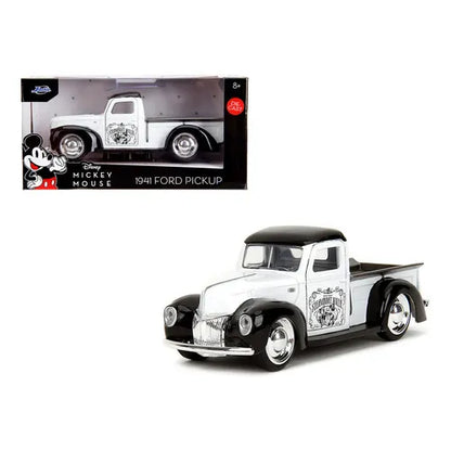 Jada Toys - Disney - 1941 Ford Pickup Mickey Mouse 1:32 (Negro/Blanco)
