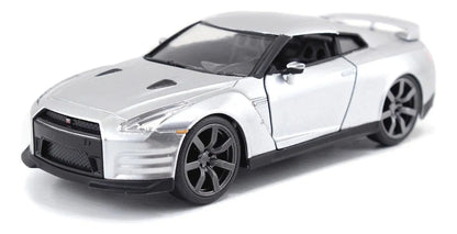 Jada Toys - Rápido y Furioso - Brian’s Nissan GT-R R35 1:32 (Gris)