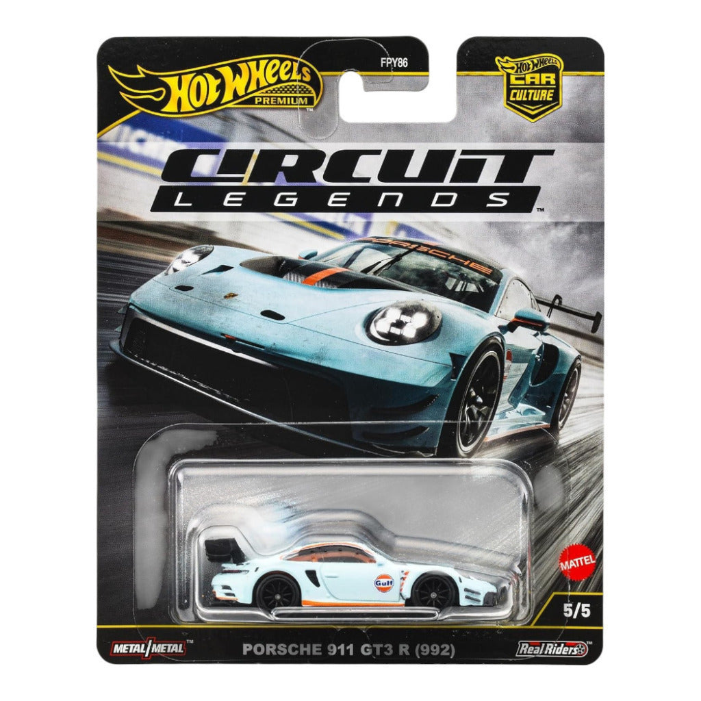 Hot Wheels Premium - Circuit Legends - Porsche 911 GT3 R (992)
