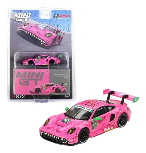 Mini GT – Porsche 911 GTR #80 (Rosa)