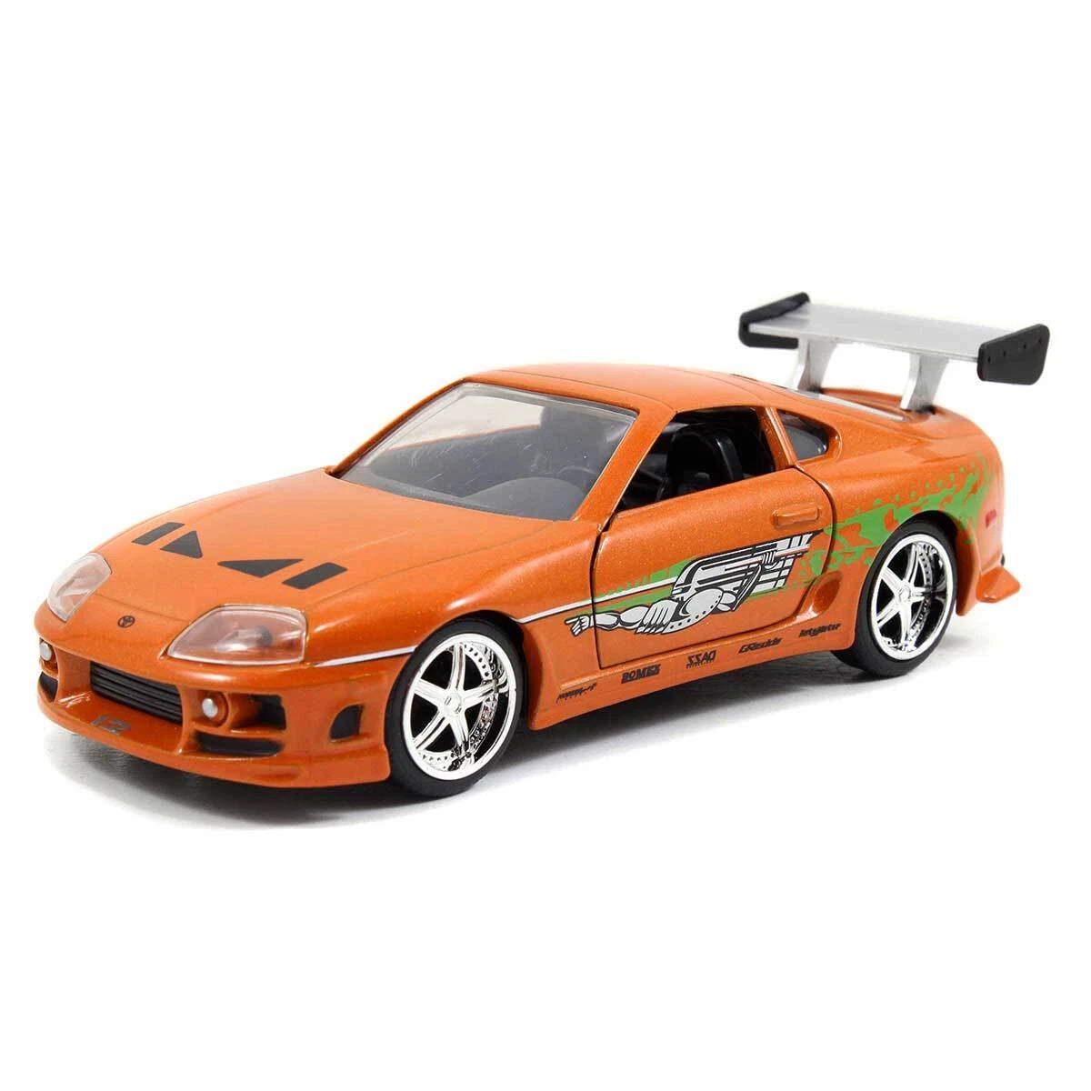 Jada Toys - Rápido y furioso - Brians Toyota Supra Naranja 1:24