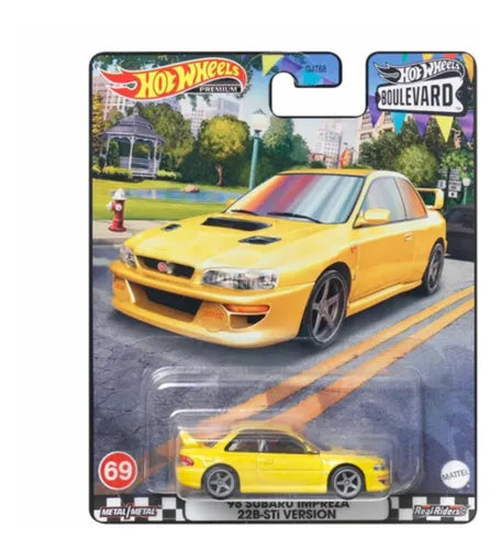Hot Wheels Premium - ‘98 Subaru Impreza 22B-STi Version