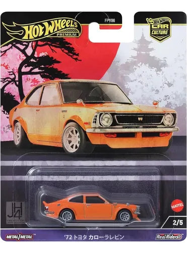 Hot Wheels Premium - Japan Historics - ’72 Toyota Corolla