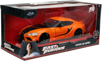 Jada Toys - Rápido y Furioso - Toyota GR Supra Naranja 1:32