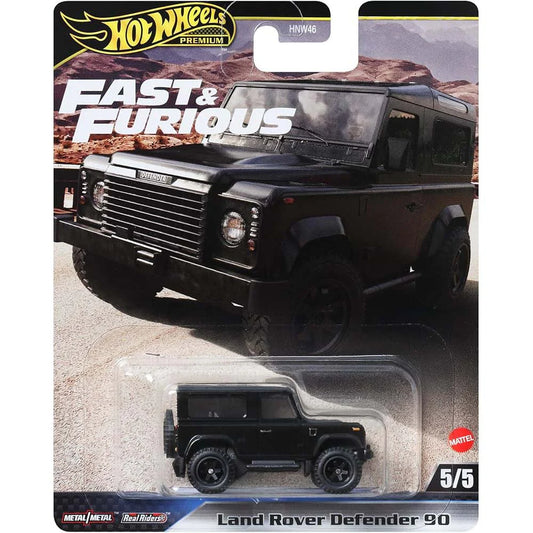 Hot Wheels Premium - Rápido y Furioso - Land Rover Defender 90