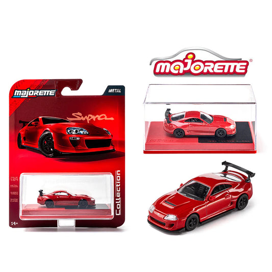Majorette 1995 Toyota Supra Rojo
